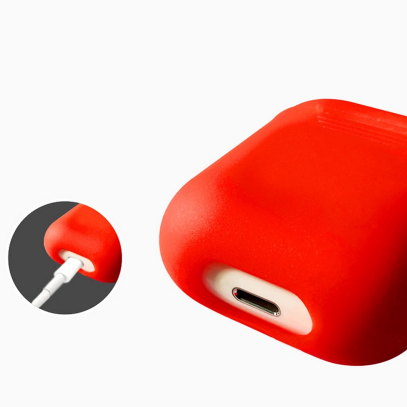 Silikonowe Etui do AirPods 1 & 2 - Luksusowe Ochronne Pokrowce
