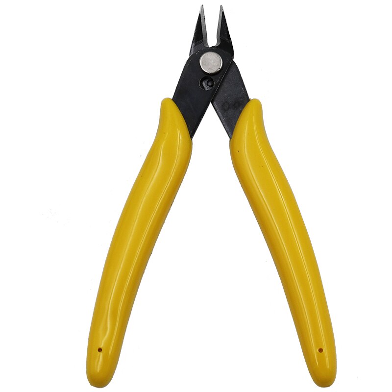 170 Wishful Clamp DIY Electronic Diagonal Pliers Side Cutting Nippers Wire Cutter: yellow