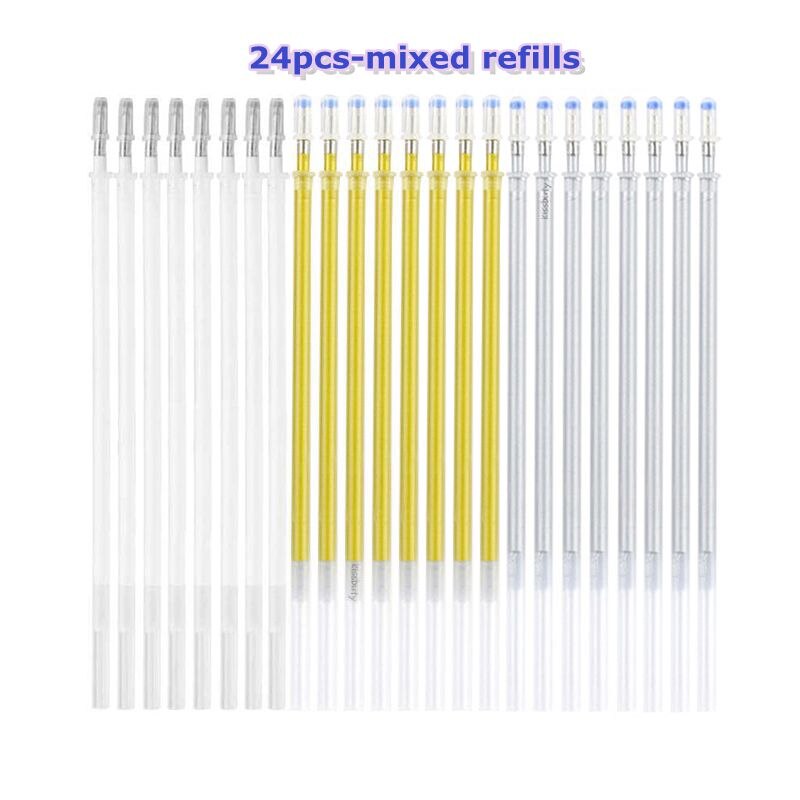 White Marker Pens Permanent Art Marker Graffiti Metalic 0.8mm Gold Silver White Gel Pen Comic Sketch Drawing Art Supplies: Orange