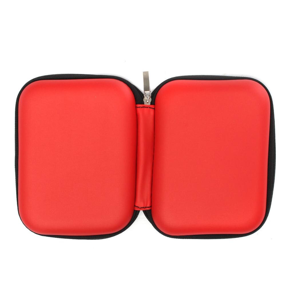 Verkoop 2.5 ''Externe USB Hard Drive Disk HDD Carry Case Cover Bag Voor PC Laptop S: Red