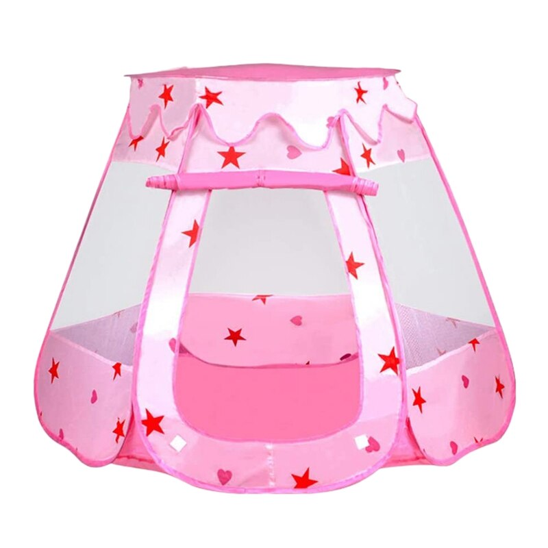 Ozean Ball Pool Prinzessin Haus Faltbare Spiel Haus Sechs-Seitige Zelt Indoor-und Outdoor-Spiel Haus kinder Zelt spielzeug: Default Title
