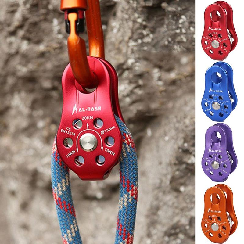 Mountaineering Rigging Equipment Pulley Climbing Rock Altitude Climbing High Pulley Rescue Pulley Mountaineering Cave N4E7