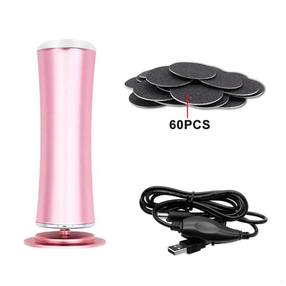 Ponceuse électrique multifonction pour les pieds, élimine les callosités, la peau morte, la dureté, les talons, pour pédicure, Instoc: 01