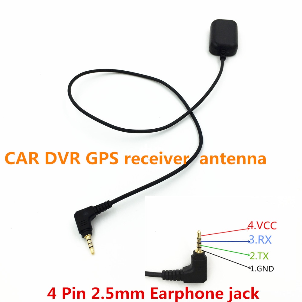 Rijden Recorder Kleine AUTO DVR GPS ontvanger antenne module 2.5mm Oortelefoon Jack 0.5 m Kabel, STOTON GN800