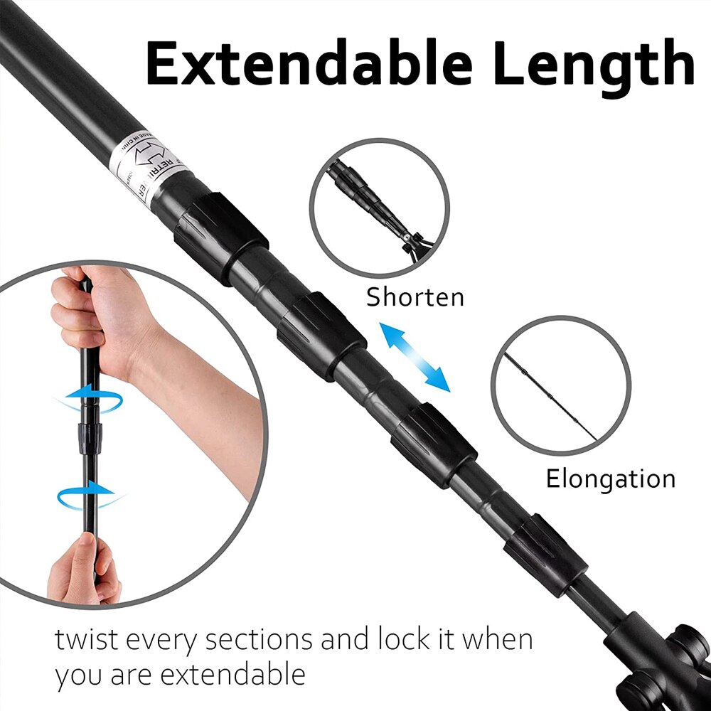 Golfbal Retriever, Draagbare Roestvrij Telescopische Uitschuifbare Golf Pick Up Scoop Ballen Grabber Retriever Golfer Tackle Accessoire