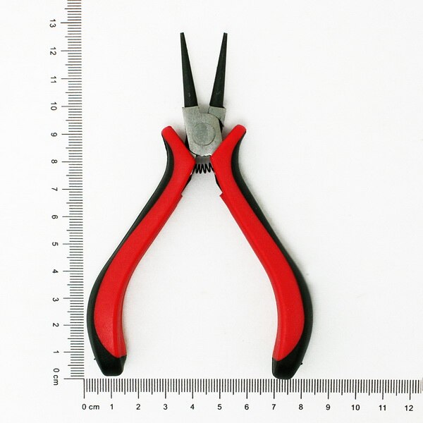 Handmade Beaded Curved Needle Tools Necessary Dedicated Round Nose Pliers Long Flaring Pliers Make Hole Tweezers Caliper: 01