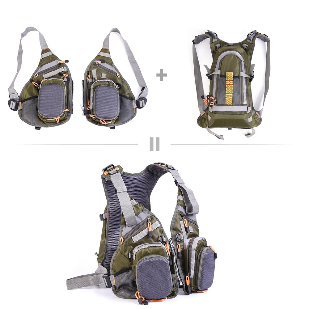 Blusea Lixada Fly Fishing Vest General Size Multi ... – Vicedeal