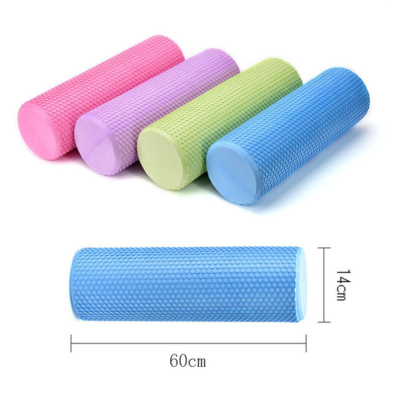 30/45/60 Cm Eva Yoga Yoga Kolom Schuim Yoga Pilates Fitness Foam Roller Sport Trein Gym massage Oefening Ontspannen Foam Rolls