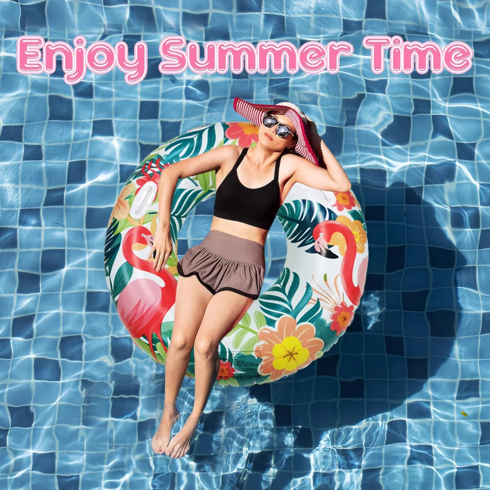 1 pc svømmeringer med høy kvalitet – egnet for utendørs strand, vannbasseng og festutstyr