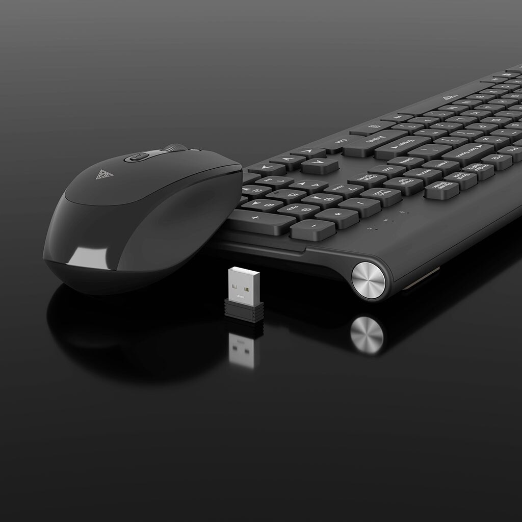 PC Gamer Wireless Keyboard And Mouse Set Wireless 2.4G Home Office Ultra-Thin Gaming Set Teclado sem fio Kit For Home Office