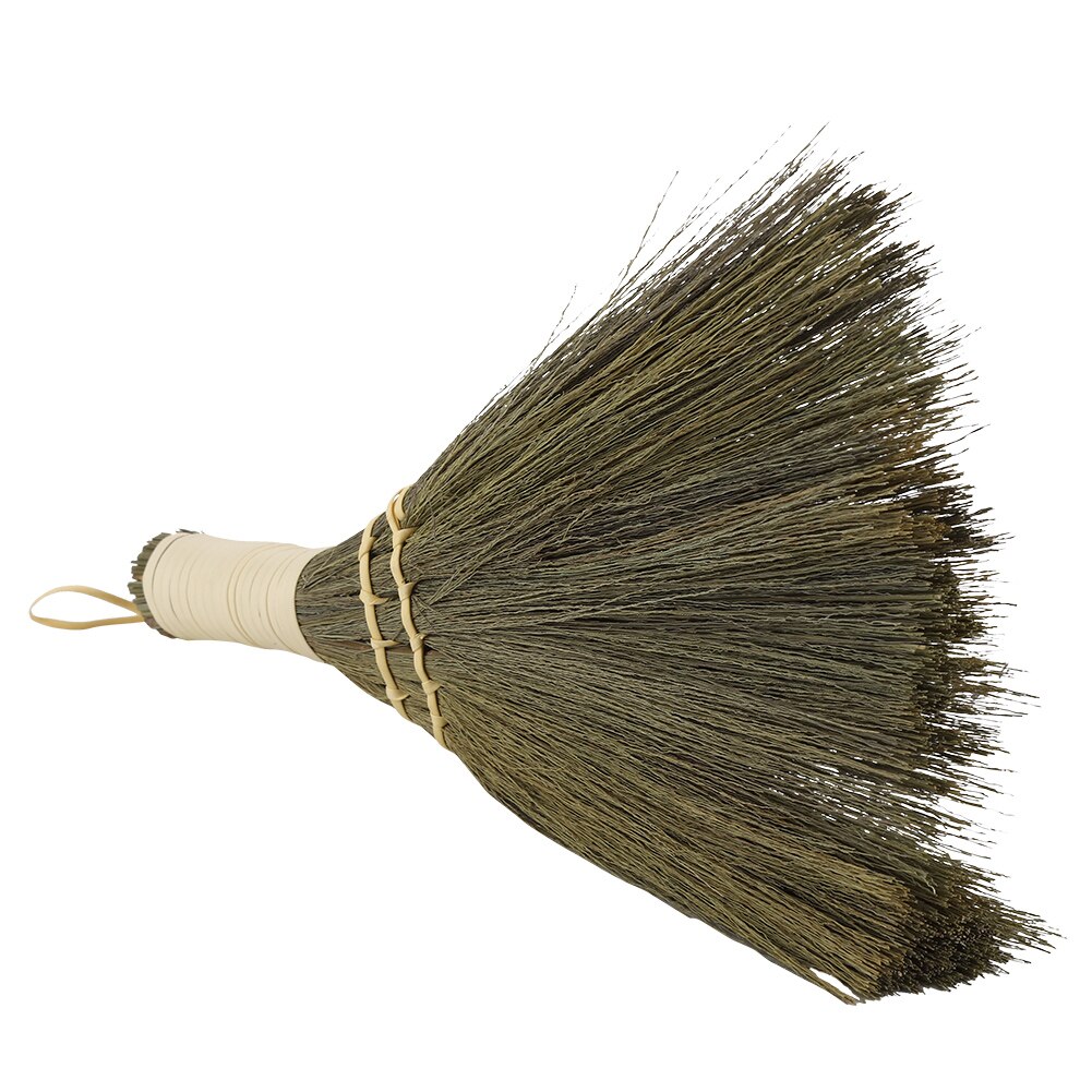 Household Clean Tool Manual Straw Braided Small Broom Handmade Dust Floor Cleaning Sweeping Broom Soft Hos Desktop Dusting Brush