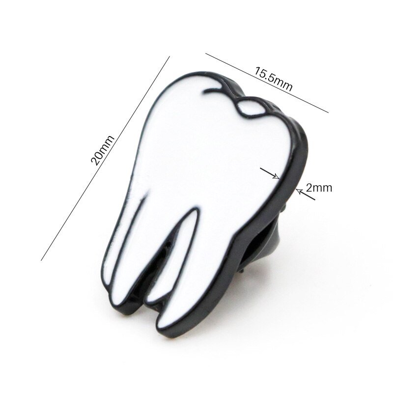 Portachiavi Dentista - Acciaio Inox - Regalo Per Igienisti, Studenti O Appassionati - Diametro 3 Cm - Foto 12