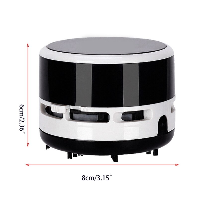 Mini Desk Table Top Vacuum Cleaner Electric Hand Held Cute Tabletop Dust Sweeper USB Rechargeable for Office Car Home