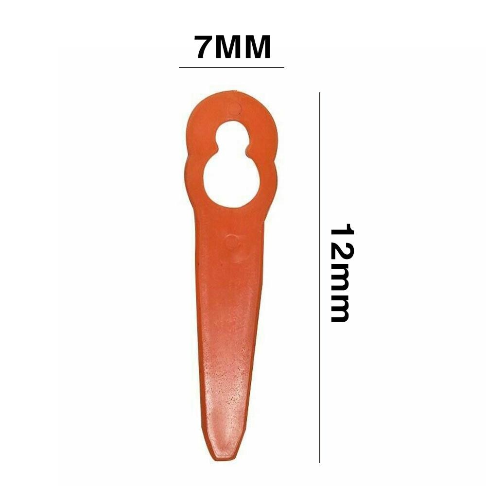 32Pcs/Set Plastic Cutter Blades For Stihl Polycut 2-2 FS45 Lawnmower Trimmer Tools For Home and Garden Tool
