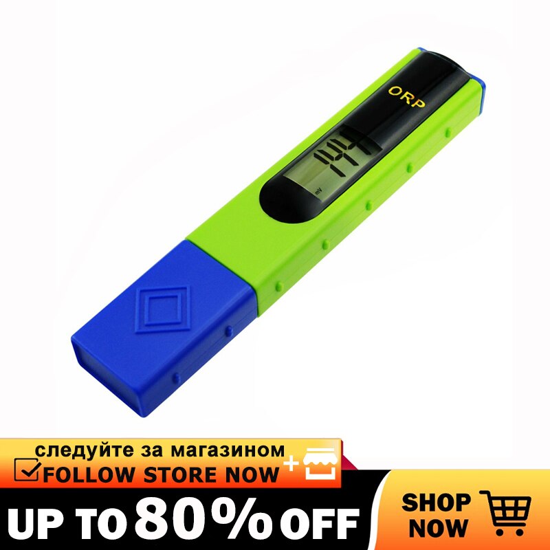 ORP Meter Tester -1999~1999mV 1-point Calibration Oxidation Reduction Potential Water Orp Tester Controller Swimming Pools Redox