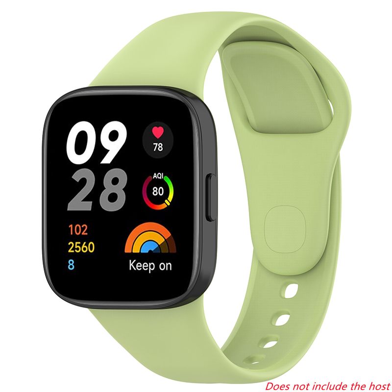 Siliconr rem til xiaomi redmi watch 3 udskiftningsrem redmi watch 3 active dobbeltfarvet blødt tpu + pc-etui armbånd armbånd: Xxxl / Antik sort