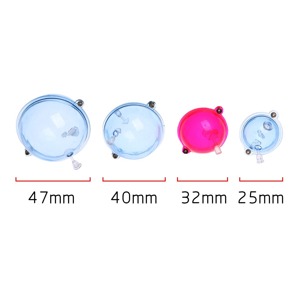5PCS Plastic Fishing Float Balls Sea Fishing Bubble Floats Tackle Water Ball Hollow Balls Fishing Accessory 25/32/40/47mm