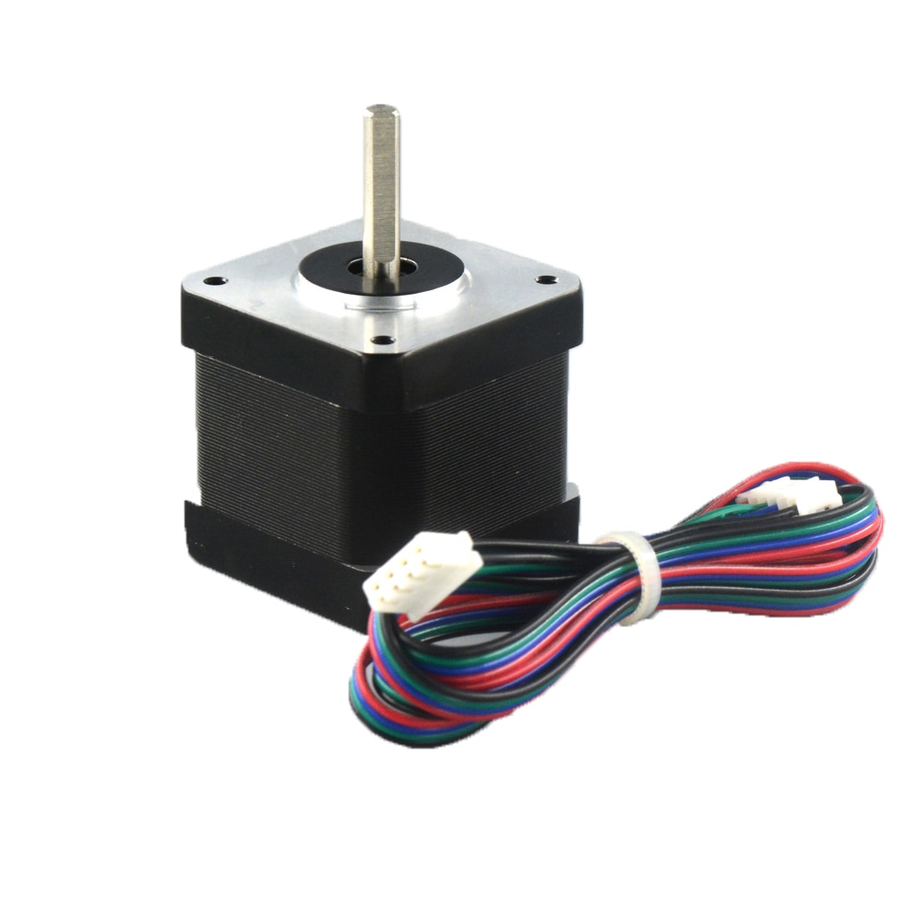 1Pc 42BYGH40 Nema17 Stappenmotor 1.8 Graden 42Mm Dual As 1.7A Motor Voor Cnc Graveermachine 42BYG40