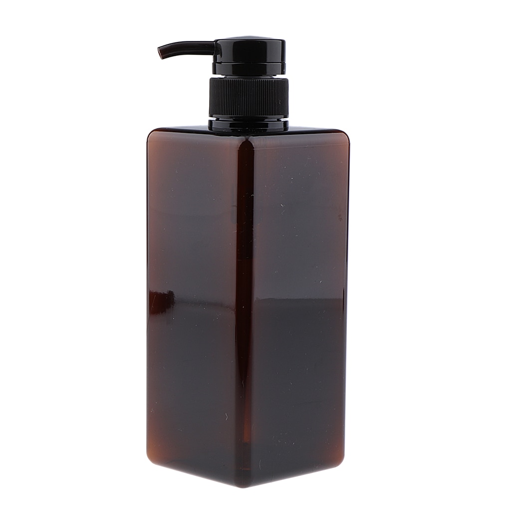 Tyhjä muovinen shampoo hoitoaine pumppupullo uudelleentäytettävä säiliö 650ml,  vihreä/tummanruskea/kirkas/valkoinen valittavissa