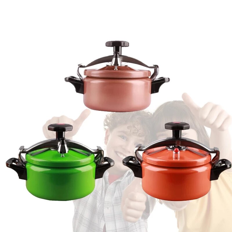 18cm Aluminum 2L/3L Explosion-Proof Pressure Cooker Pot Outdoor Camping Pot High Elevation Pressure Cooker