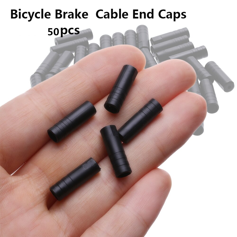 50 Stks/pak Plastic Mtb Fiets Shift/Rem Cap Kabel Caps Rem Versnelling Buitenste Cable End Caps Tips Crimps fiets Onderdelen Gereedschappen
