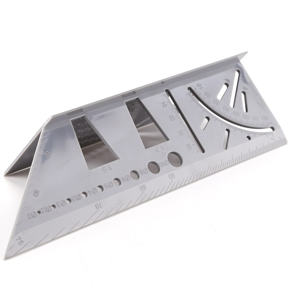 T-type 3D Angle Measuring Line Scriber Drawing Marking Gauge Woodworking Ruler Layout Measuring Tool for Engineer Carpenter