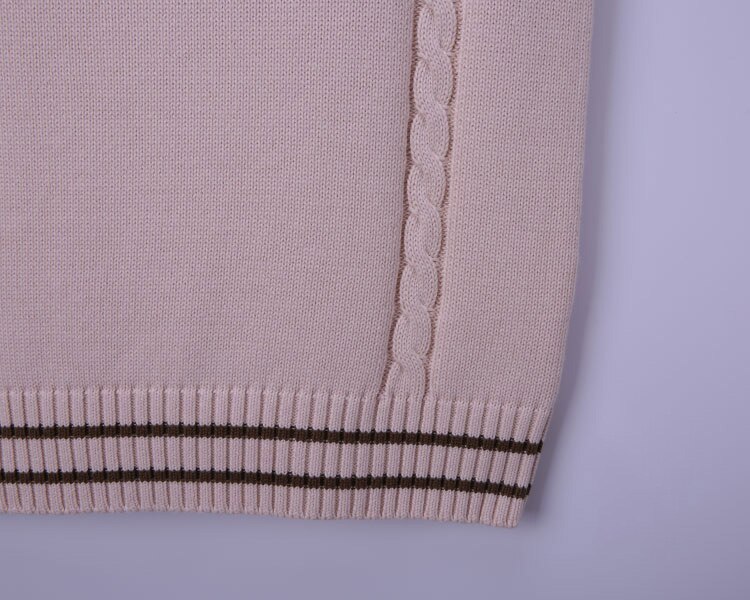 Chaleco japonés con bordado de perro de dibujos animados, chaleco de instituto, viento suave de hermana menor, chaleco de uniforme de tres JK, CH-8 de otoño e invierno