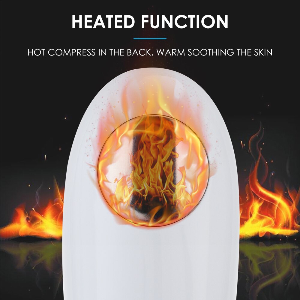 Electric Blackhead Remover Small Bubble Heated Facial Pores Clean USB Rechargeable Pore Vacuum Cleaner Pore Acne Pimple Remover