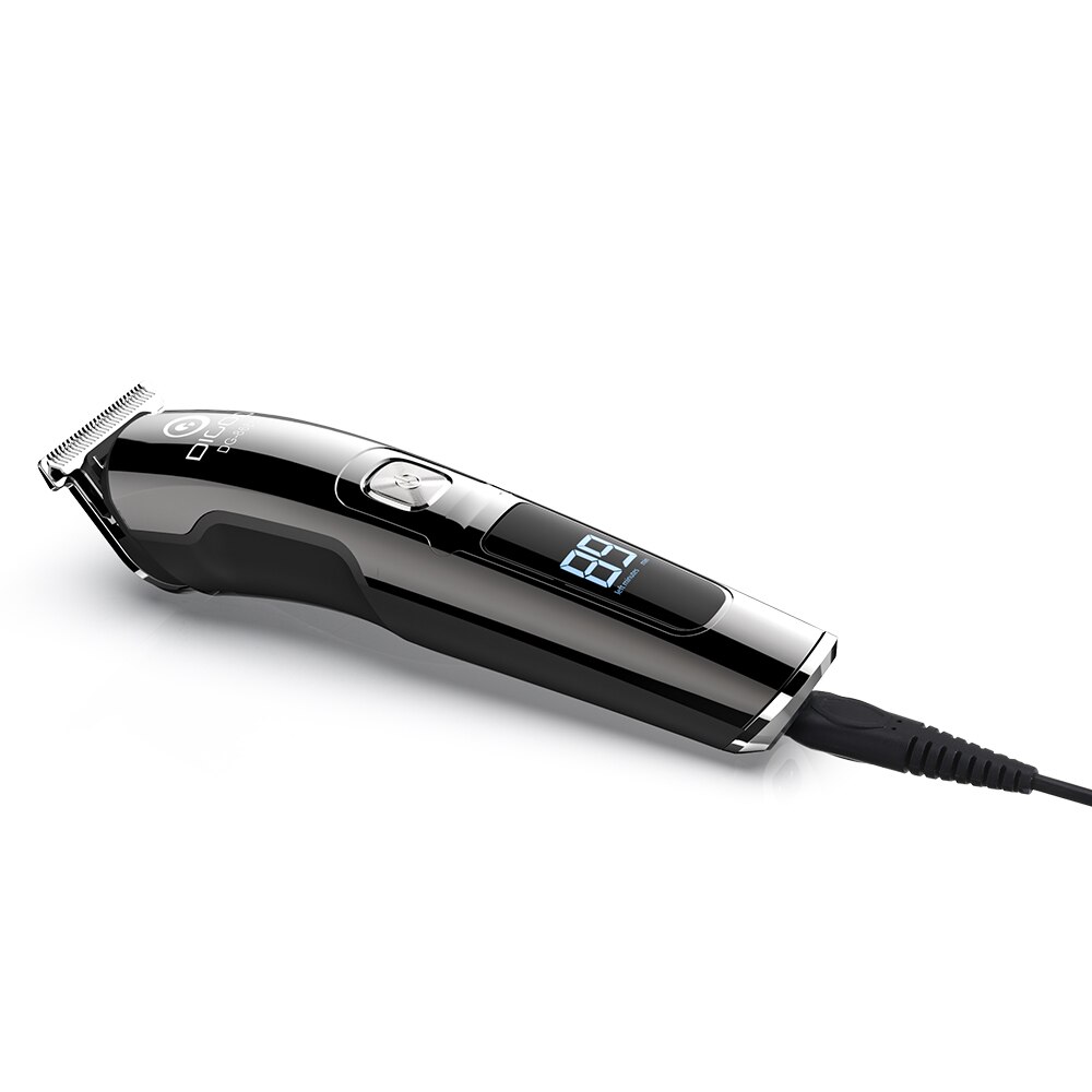 DIGOO 16-in-1 LCD Display Hair Trimmer - 600mAh USB Rechargeable Electric Groomer for Beard, Nose/Ear, Body Hair