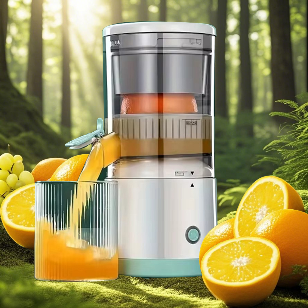 1pc multifunktionelle juicepressere, der adskiller frugtkødet, til frisk og sund juice.