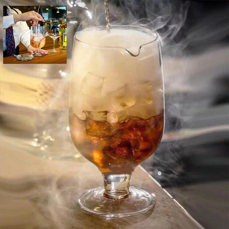 DEOUNY Cristal Cocktail Copo de Mistura de Lead-Free-estilo Japonês Misturando Dispenser De Vidro Decanter Ferramentas Bar
