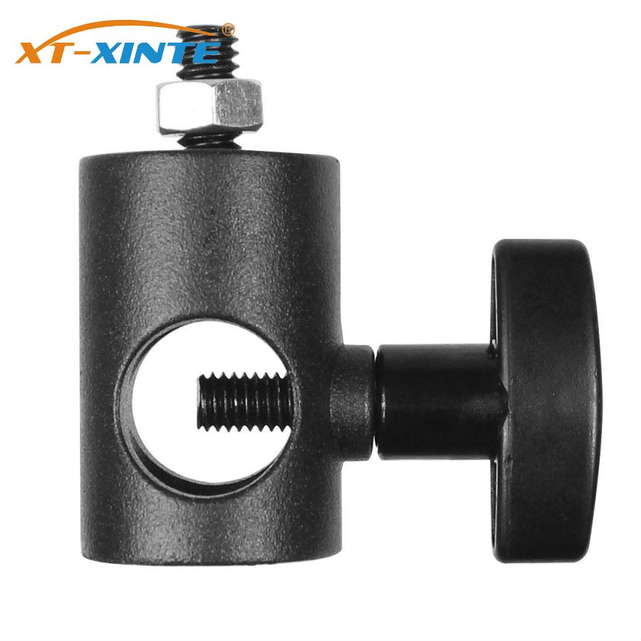 XT-XINTE Statief Light Stand Platte Kop Converter 1/4 Schroef Adapter Voor Led Monitor Flitslicht Fotografie Accessoires