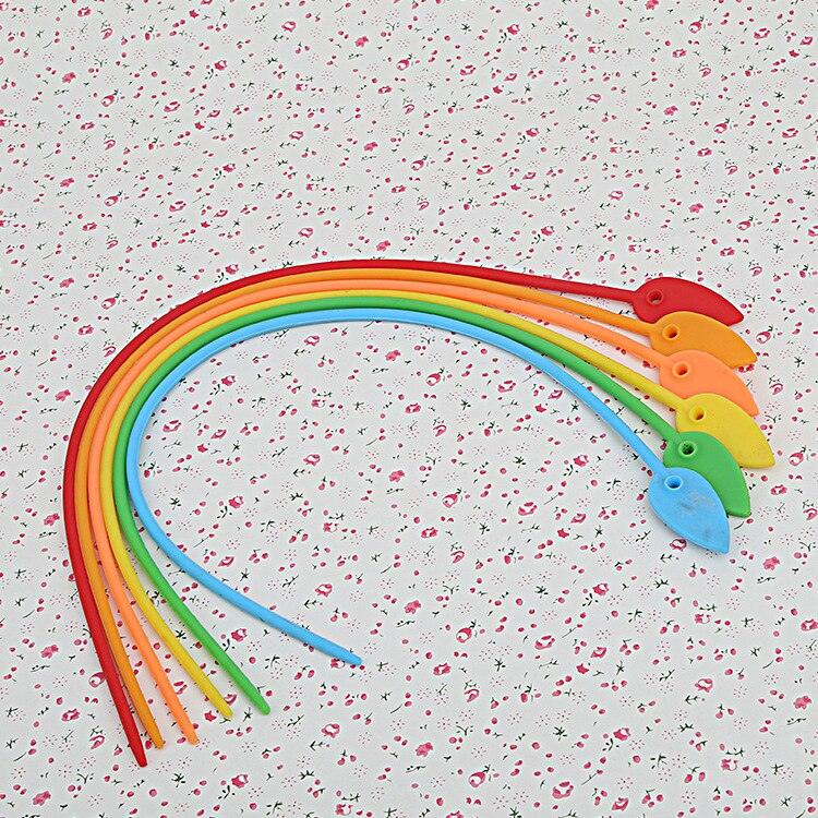 10 stk madpose klips silikone taske binder kabelstyring lynlås binde twist all-purpose multi-use taske klip brød slips madsparer