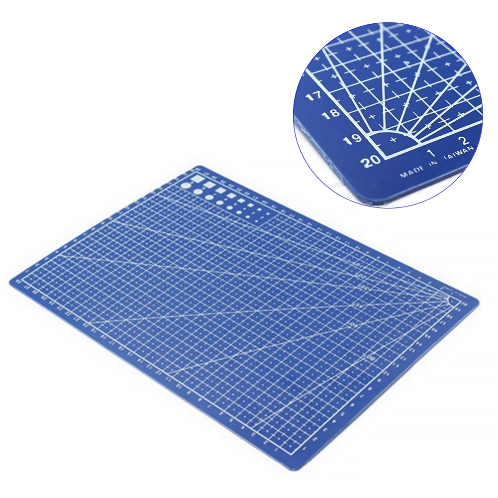 A4 Grid Lijnen Self Healing Snijmat Craft Card Stof Leer Papier Board 30*22 Cm