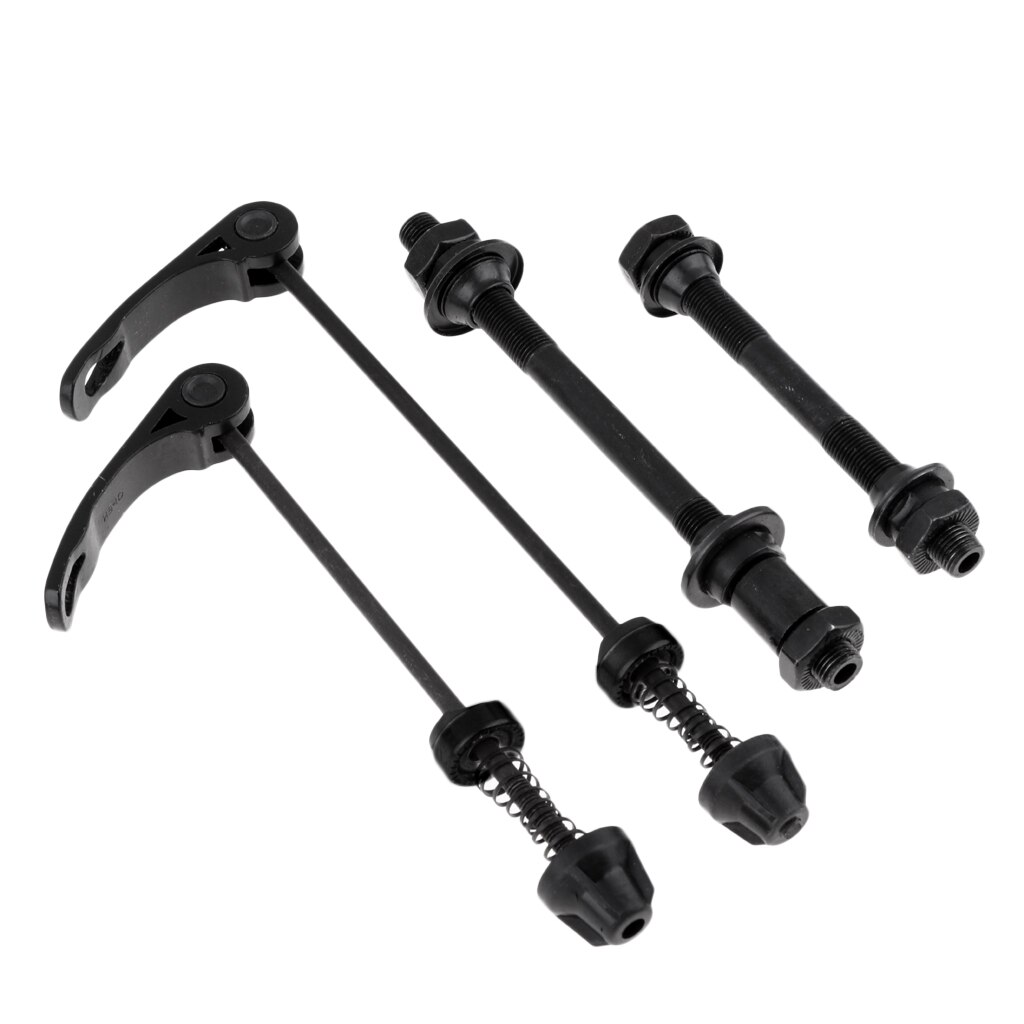 Essieu creux ultraléger à dégagement rapide pour vtt et vélo de route, moyeux de roues avant et arrière