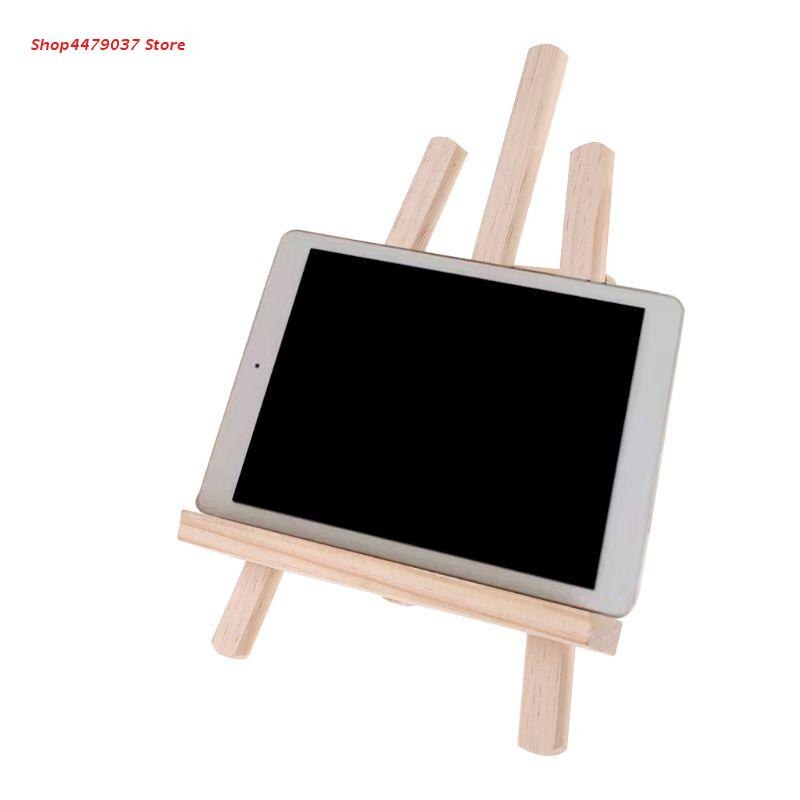 Wood Table Easel Tablets Stand Easel Painting Craft Wood Stand For Decoration