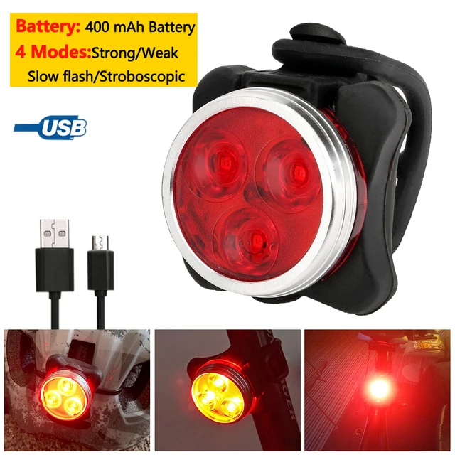 Ciclismo bicicleta frente conjunto de luz traseira carga usb farol luz mtb à prova dwaterproof água lanterna led acessórios da bicicleta: Borgonha