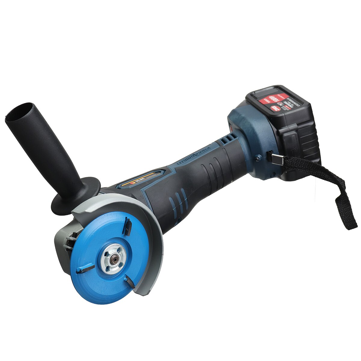 16mm Aperture Angle Grinder Woodworking Three-tooth Turbo Plane Wood Milling Cutter Carving Blade Digging Wood Carving Disc Tool