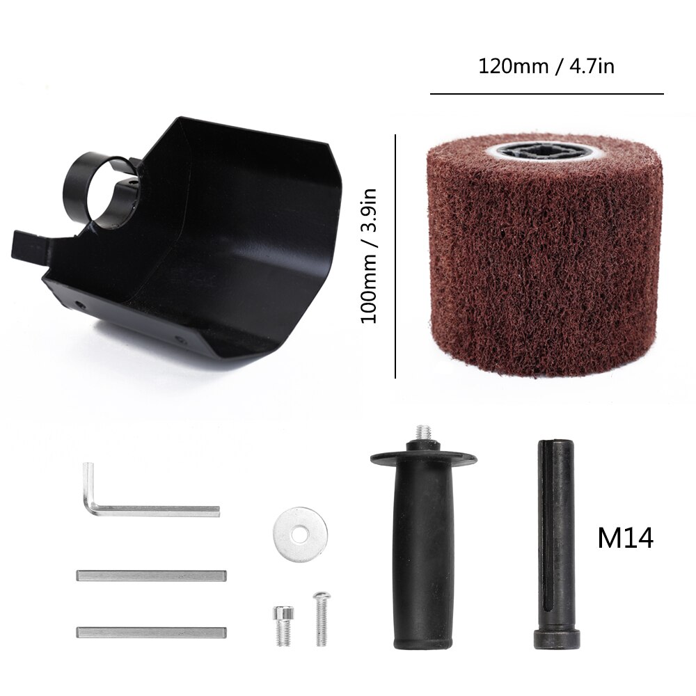 Multifunktionell vinkelslip polering polering maskin tillbehör metall stål trä slipmaskin elverktyg