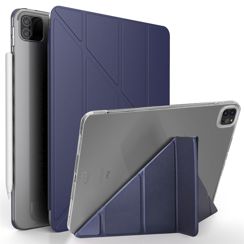 Para Apple IPad Pro 12 9 Funda ultrafina de cuero PU Funda inteligente suave Funda para IPad Pro 12,9 Funda 4ta generación