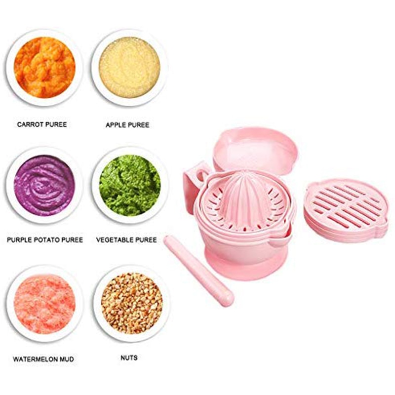Bébé complément alimentaire broyeur manuel nourriture meulage bol complément alimentaire fruits purée légumes cuisson Machine bébé alimentation Supplemen