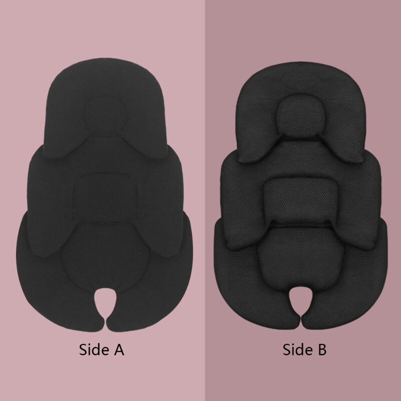 Baby klapvogn pude autostol indsats baby hoved nakkestøtte pude madras åndbar mesh liner måtte barnevogn termisk madras