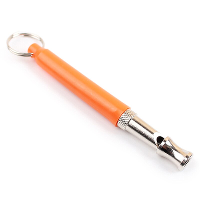 Silbato de adiestramiento para mascotas, silbato de adiestramiento supersónico, adiestramiento ultrasónico para perros y mascotas, suministros para gatos, 1 unidad: Orange