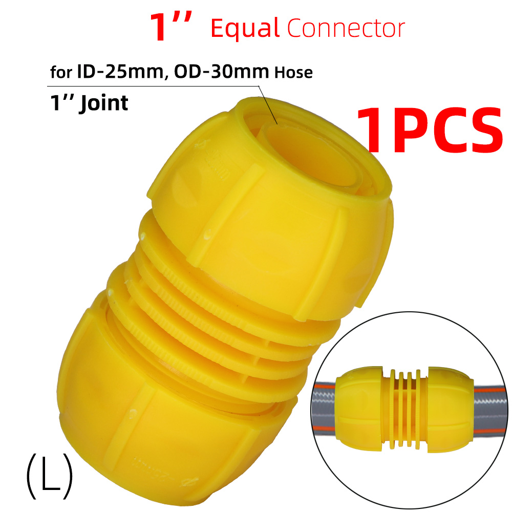 Garden Hose Quick Connector 1/2'' 3/4'' 1'' 1.2'' Repair Leaky Water Pipe Tool Fitting Adapter Watering Irrigation Tubing Joint: Lx1pcs