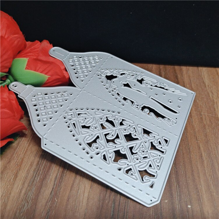 Metalen snijmallen voor trouwdozen, stencils, scrapbooking, reliëfdruk, kerststempels