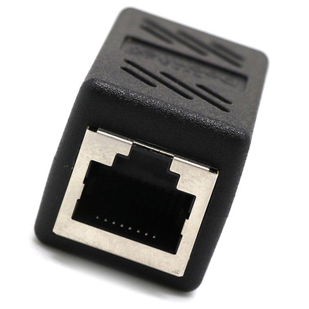 Rj45 kobler ethernet kabel kobling lan kontakt inline cat 7/ cat 6/ cat 5e ethernet kabel extender adapter hun til hunn