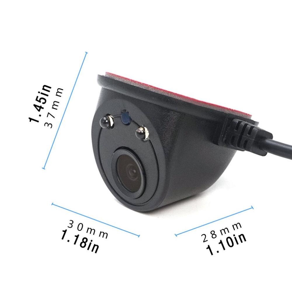 USB Car WIFI Wireless Side View Camera With LED Light High Definition Wide Angle Night Left And Right View Camera