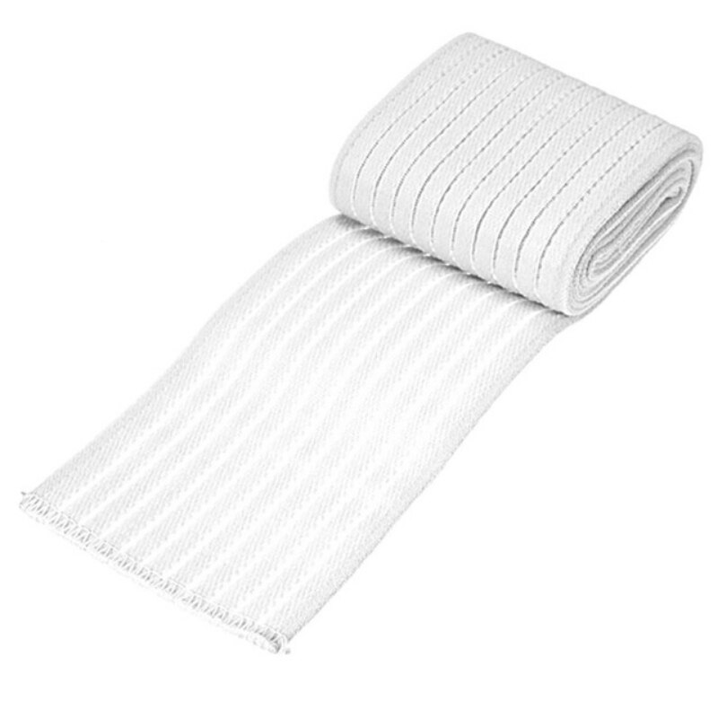 1PC 40~180cm High Elasticity Compression Bandage Sports Kinesiology Tape for Ankle Wrist Knee Calf Thigh Wraps Support Protector: White / 180CM Leg bands