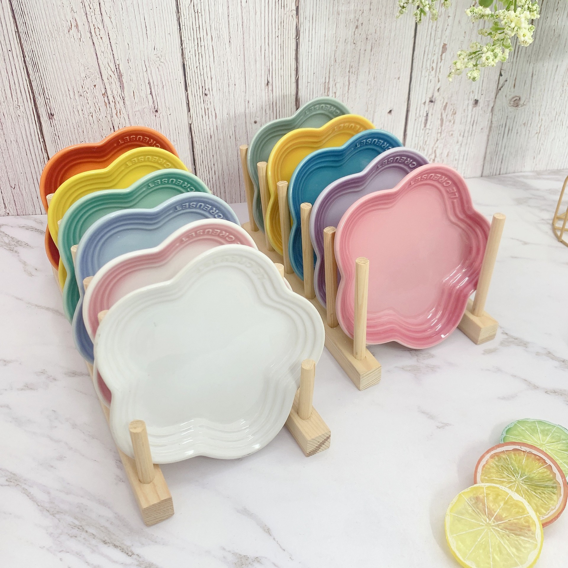 5,5 zoll Pflaumenblüte Kleine Teller Französisch Kühle Farbe Kuchen Dessert Teller Keramik Geschirr Haustier Schrittweise Spike Knochen Platte Geschirr