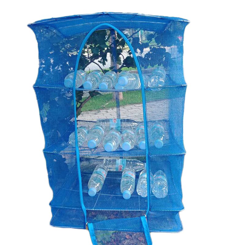 4 couches de séchage Net filet de poisson étendoir suspendu légumes poissons plats séchoir filet PE cintre filet de poisson